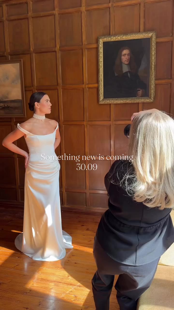 A first glimpse behind the scenes of our new collection, launching 30.09 Veils…