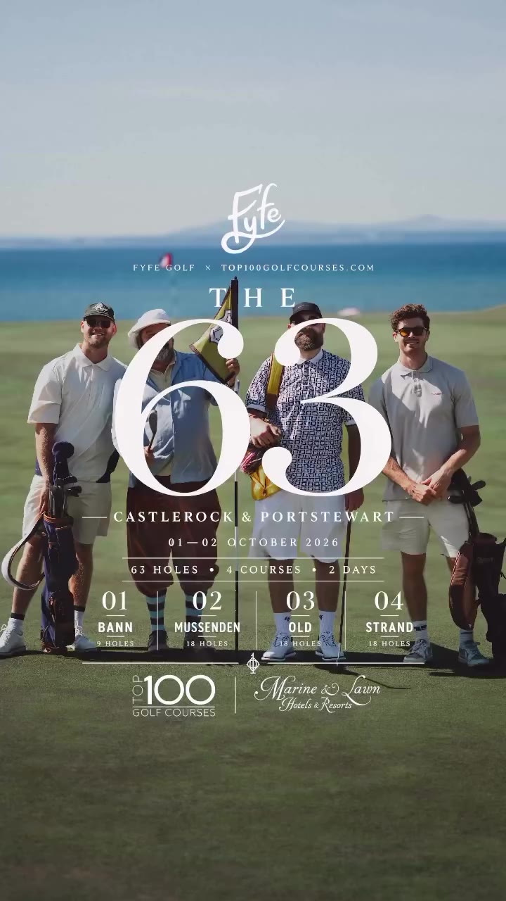 63 holes. Two days. Four courses. This October, we’re heading to the North…