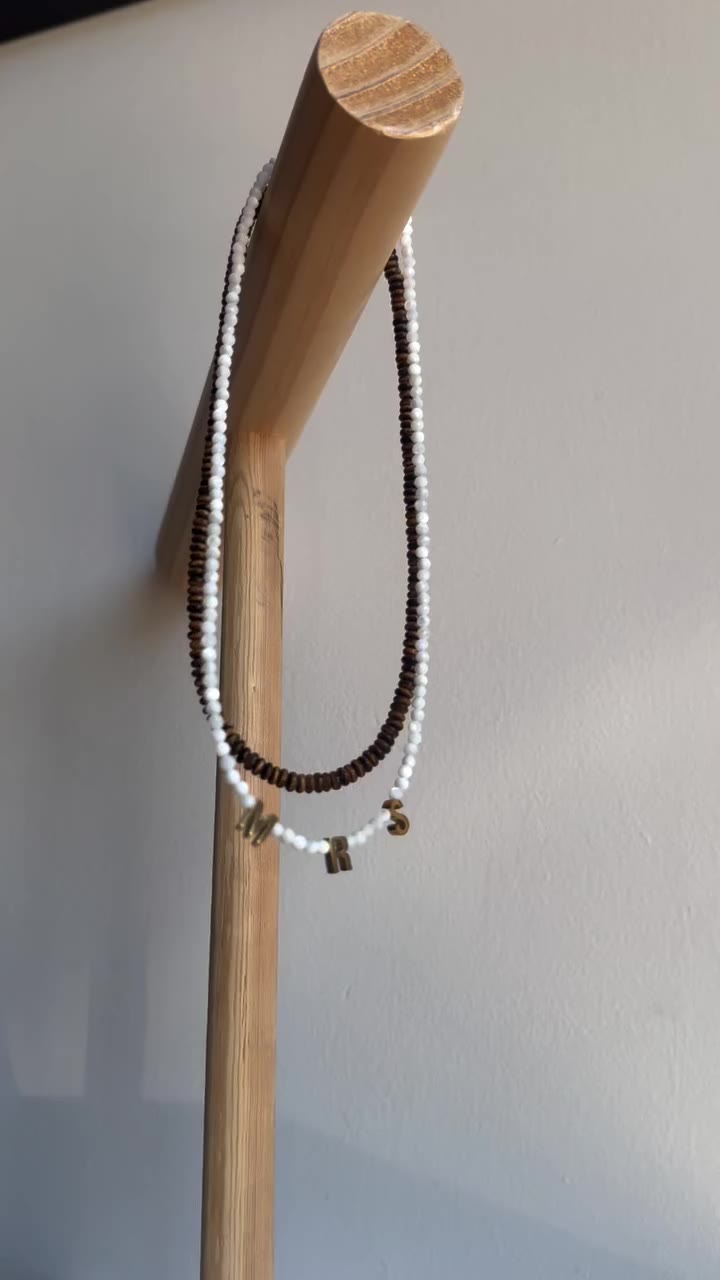 MRS - but make her on trend 🤎 this can be made with gold, silver or shell…