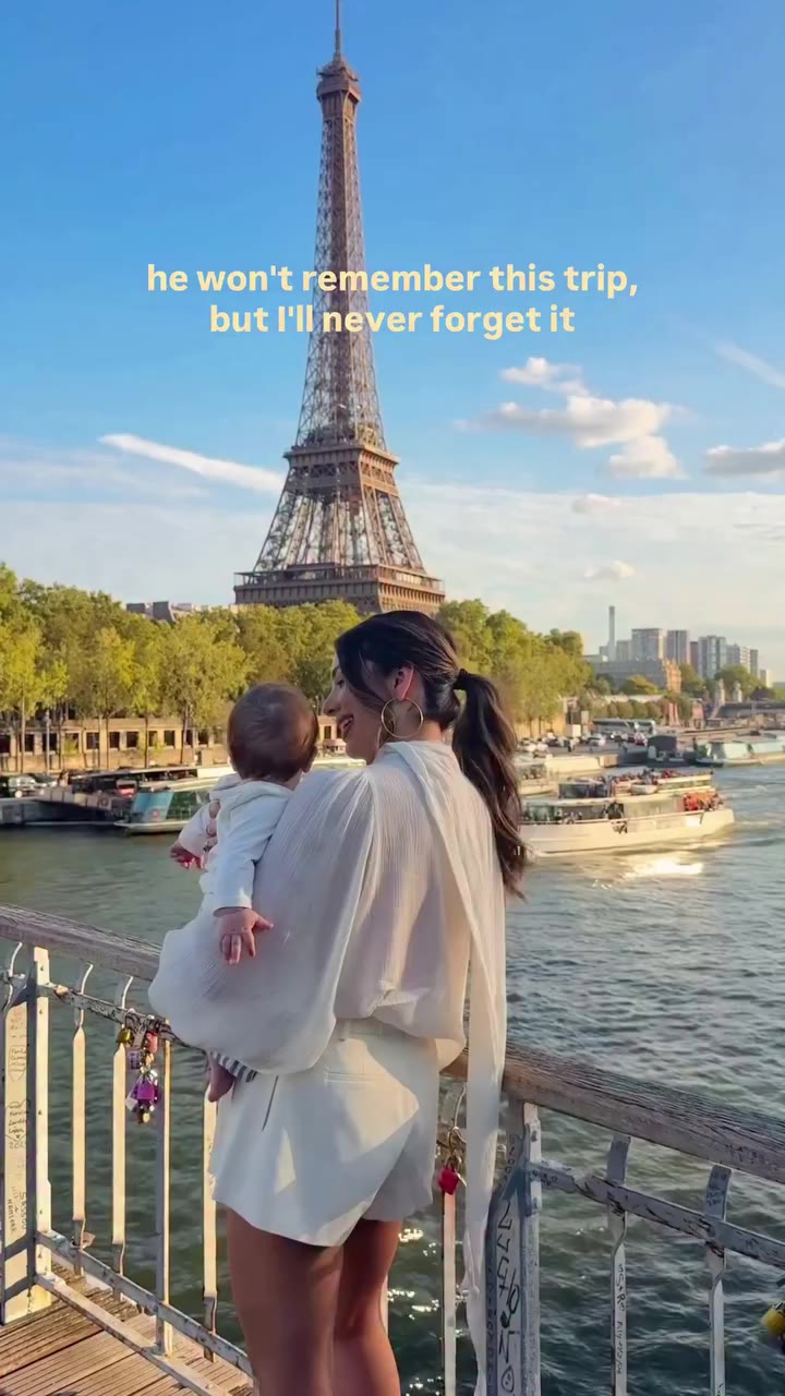 seeing the world through your baby's eyes >> 🥹 #travelwithbaby #babytravel…
