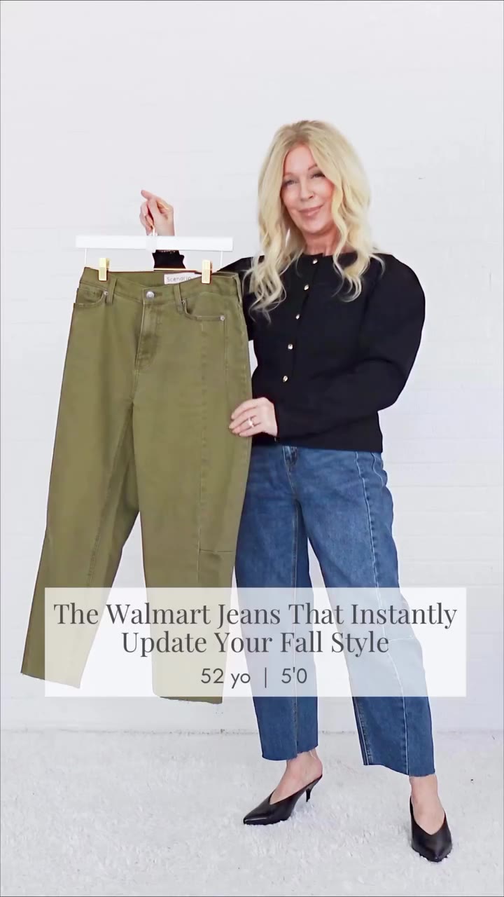 Comment OLIVE and I’ll send you all the links! 🫒 These $32 Walmart jeans are…