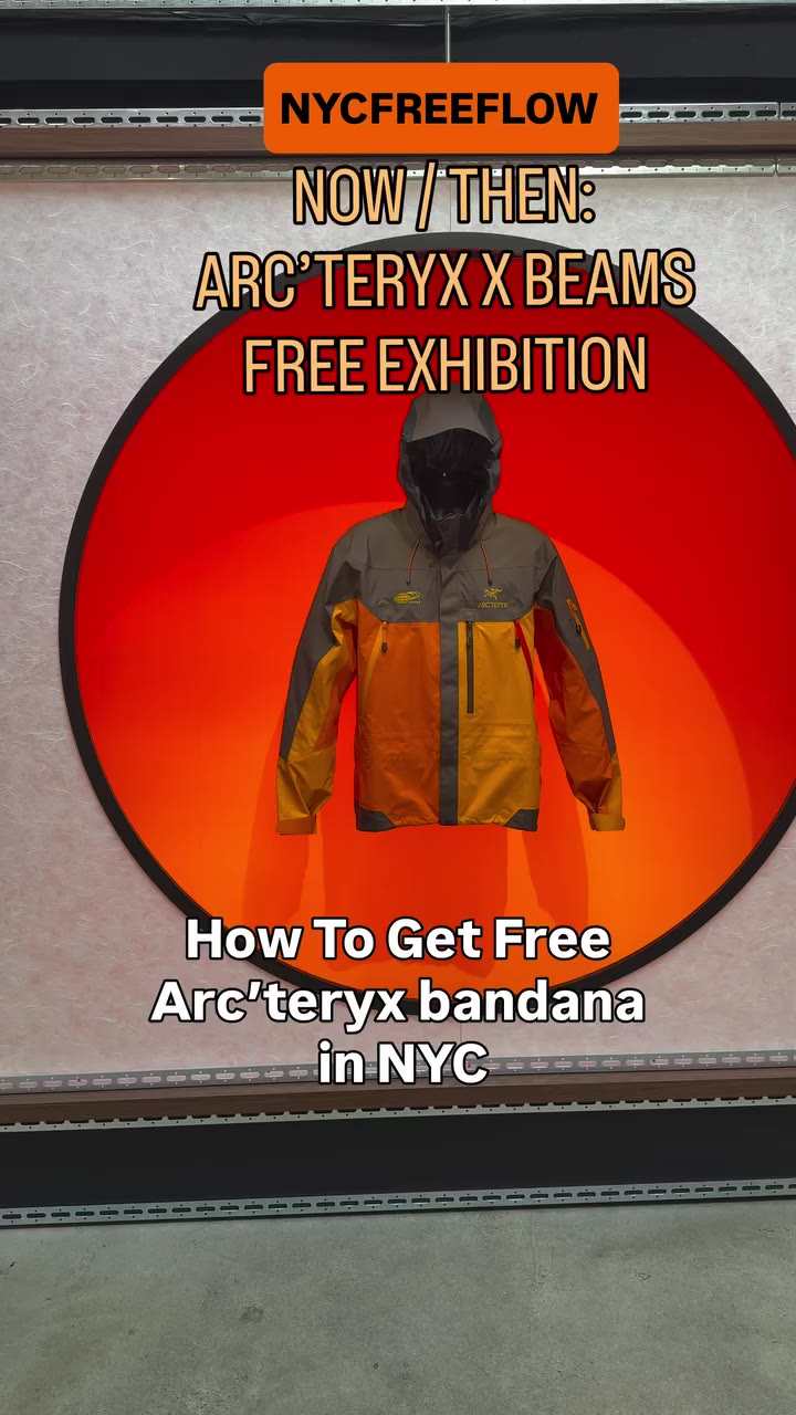 NOW / THEN: ARC’TERYX X BEAMS Free EXHIBITION This exhibition features…