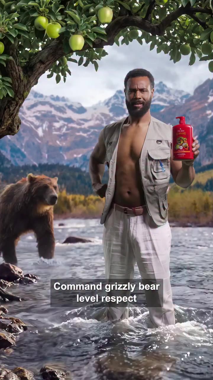 Old Spice Bearglove Body Wash commands grizzly bear-level respect with its…