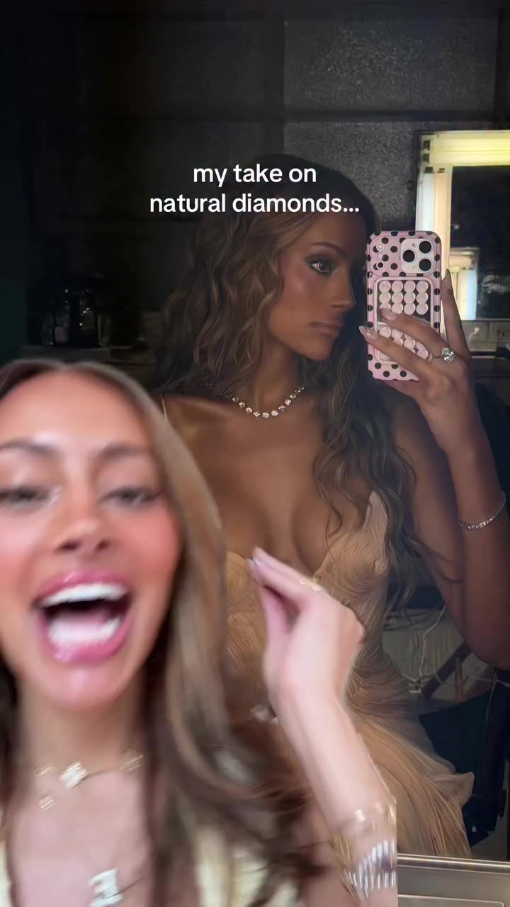 My honest take on natural diamonds… 👀😬 over 100 carats of natural diamonds…