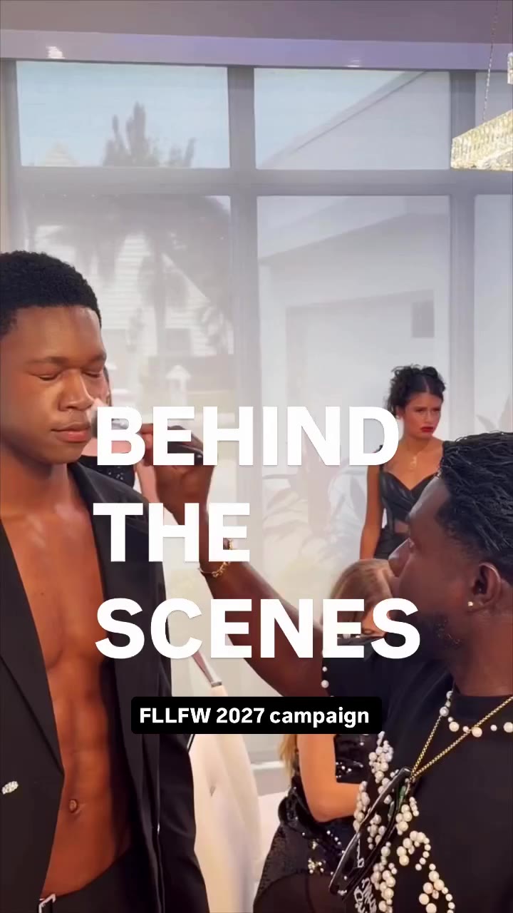 Behind the scenes with #FLLFW27 campaign creative team ✨ @techyourpicture…