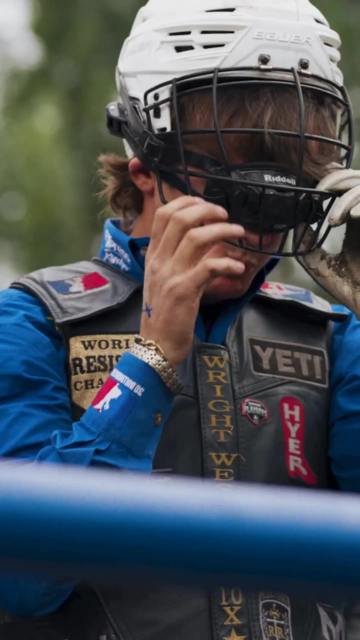 Rewriting the history books of professional rodeo. @officialstetsonwright