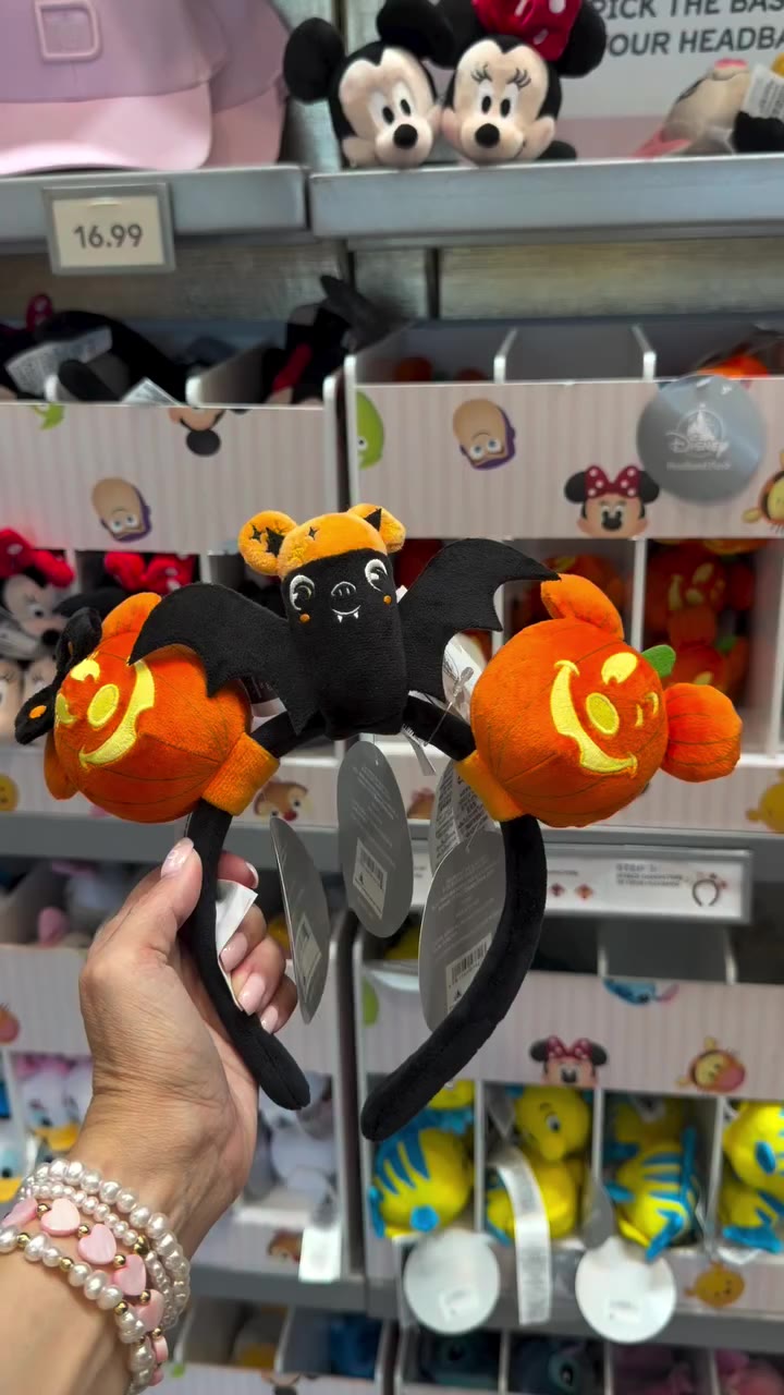 Create Your Own Headband with Disney Halloween options! They’ve added Mickey…