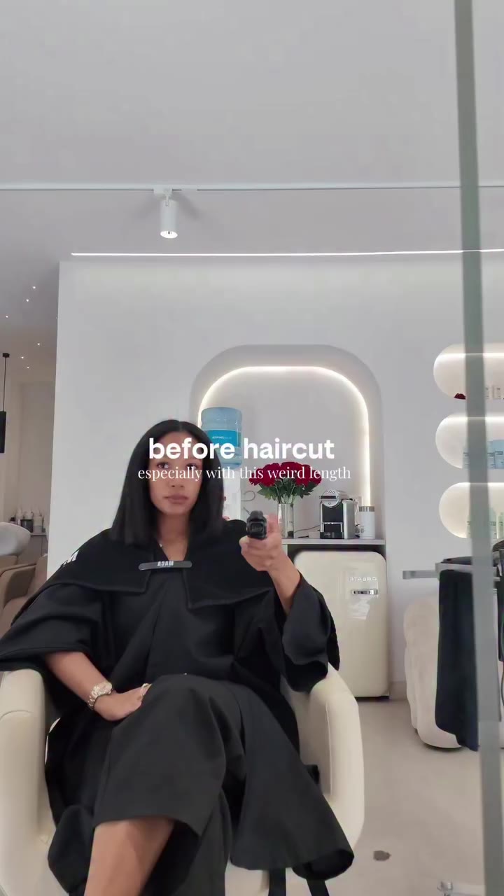 Back to my hair bob @macahairtherapy ♥️ #haircut #centroesteticamadrid…