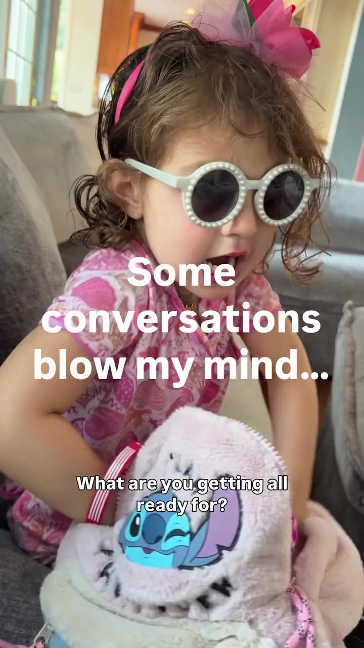 Like what?!?! She comes up with the wildest ideas… 😂🫠😂 . . . #funnytoddler…