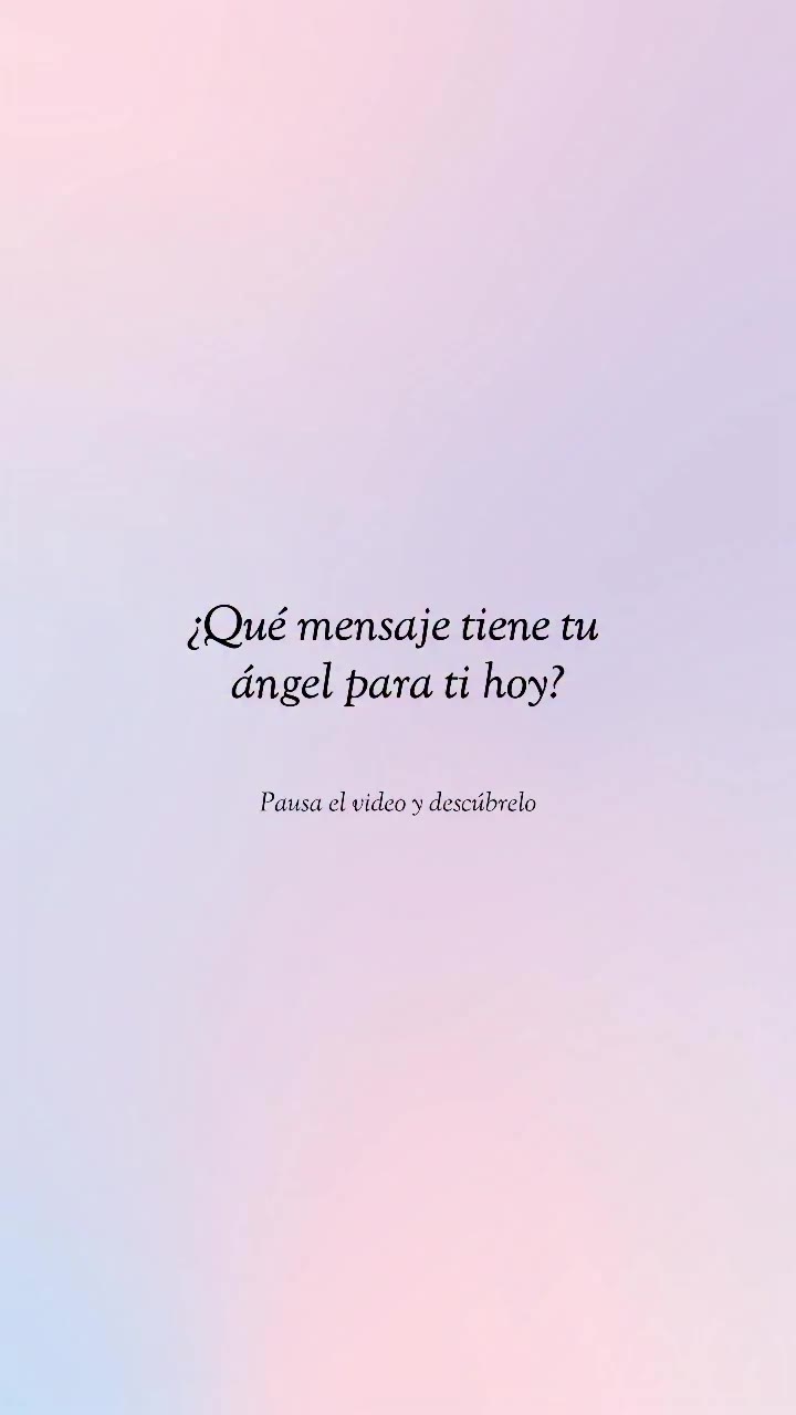 Hazle screenshot al mensaje que tiene tu ángel para ti hoy 🪽✨