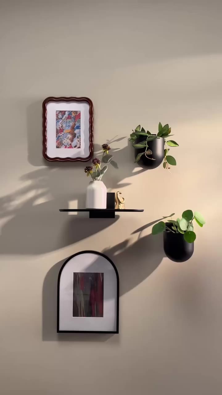 Make your space feel instantly more styled with the Command™ DÉCOR Metal Shelf…