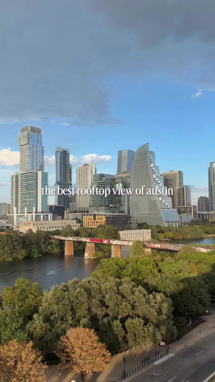This restaurant has one of the best rooftop views of austin & they just…