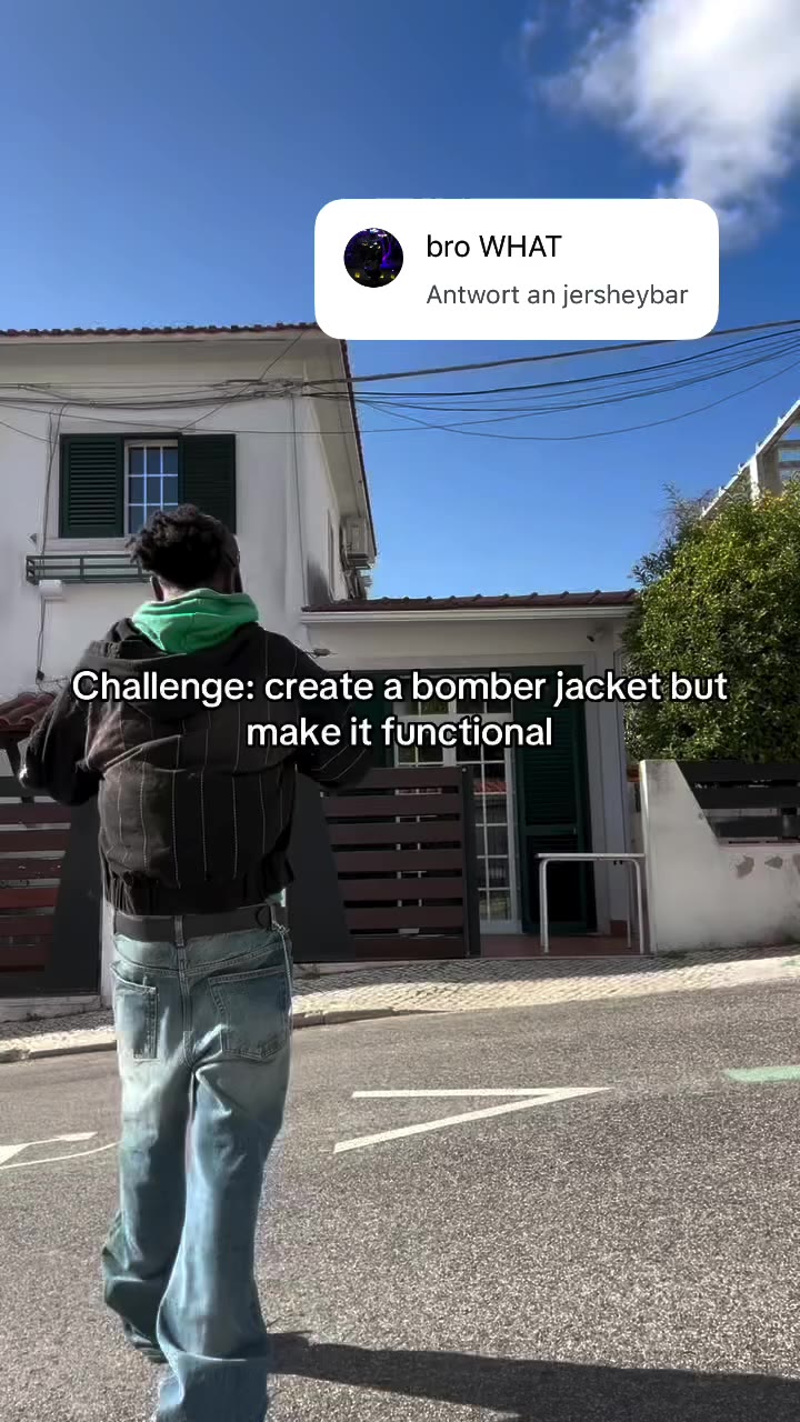 Made this bomber jacket #streetwear #explore #fashion #reels #clothingbrand