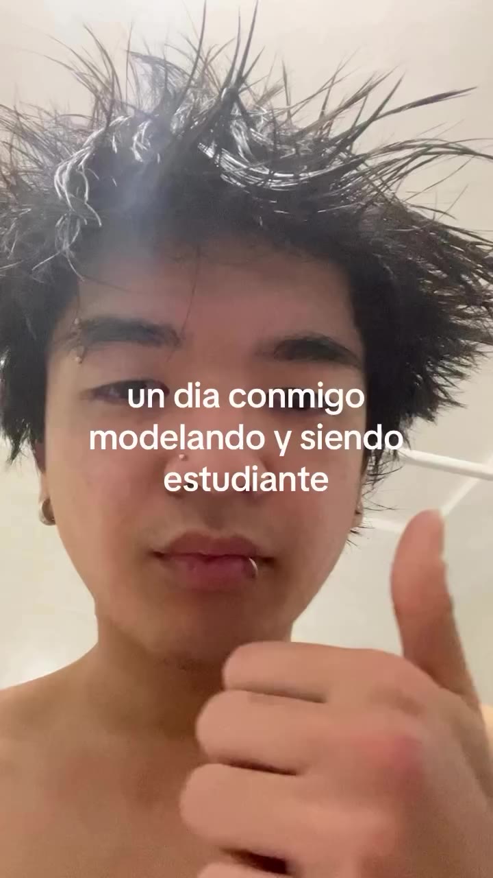 un dia conmigo modelando y estudiando #model #fashion #style #japanese #fyp
