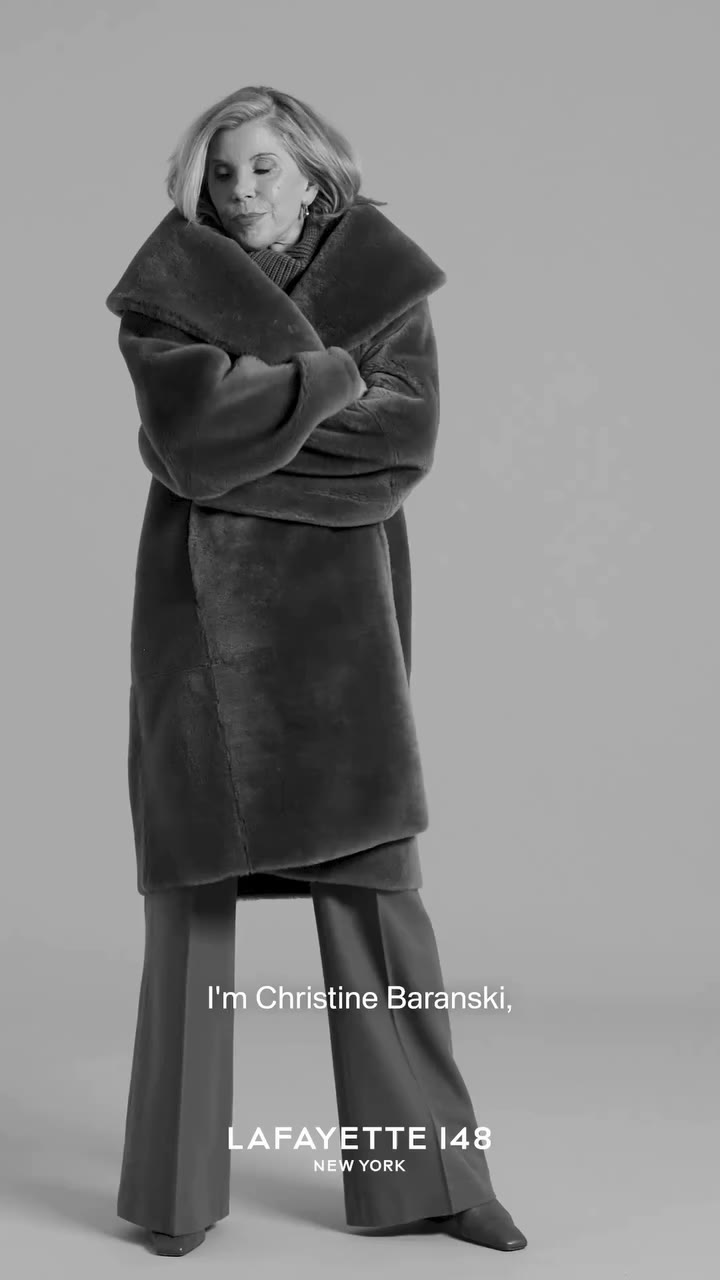 The Lafayette 148 Uniform. Personalized by Christine Baranski. Captured by…