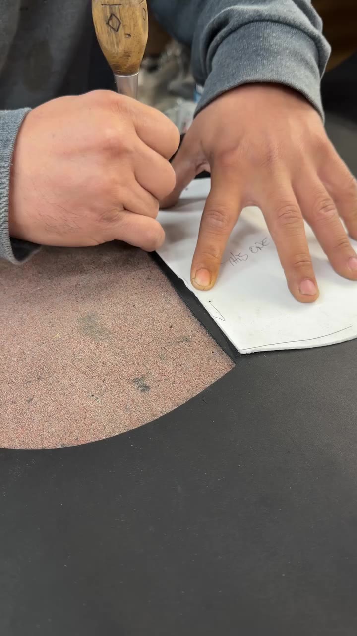 A closer look at how we build a met guard by hand. Each piece is cut, shaped…