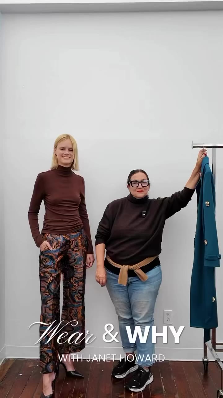 Wear & Why with Janet: How to mix prints and embellishments without…