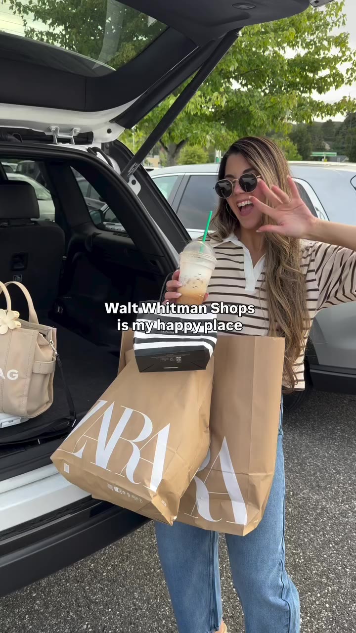 My kind of happy place? A good shopping day at Walt Whitman 🤍🛍️ @themall…