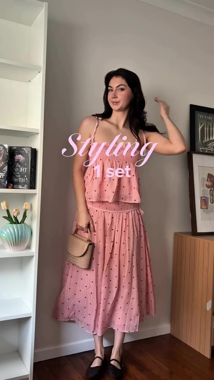 Styling my @petalandpup set multiple ways 💗🌸⭐️ #styling #stylinginspo…