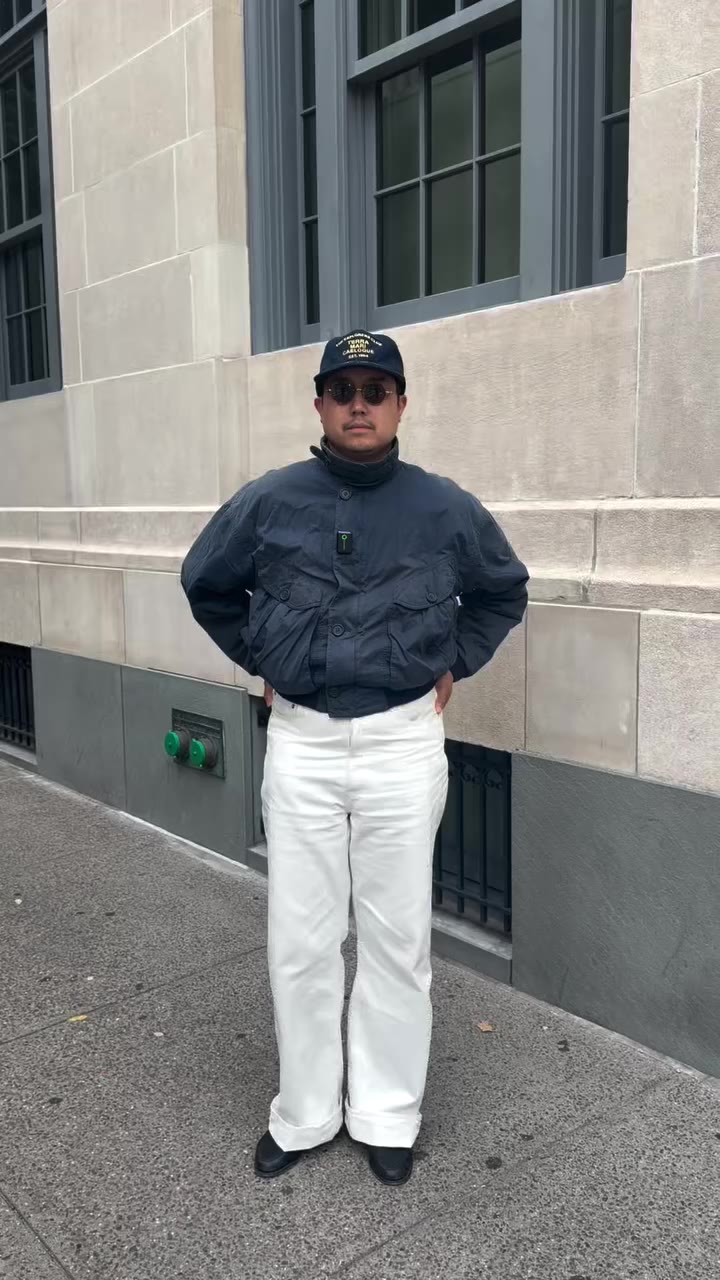 NYC fit check with Guy. Today is the first day of fall in NYC, I’ve got on a…