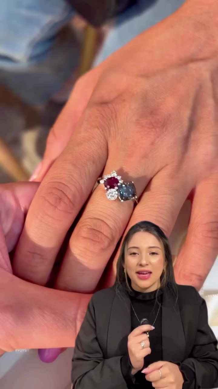 Primero fue un anillo con una esmeralda para llevar un pedacito de Colombia…