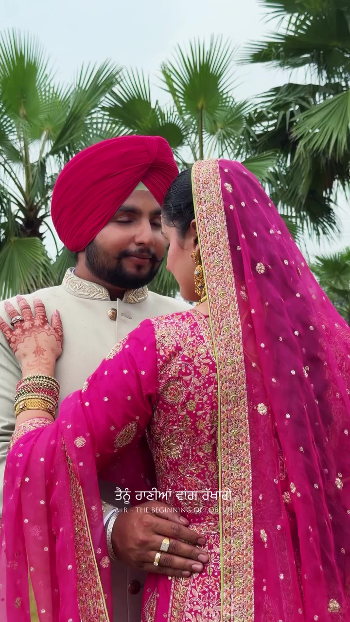 Engagement A+K 🩷 @kv_singh20 @_aseesmallhi #weddingreela…