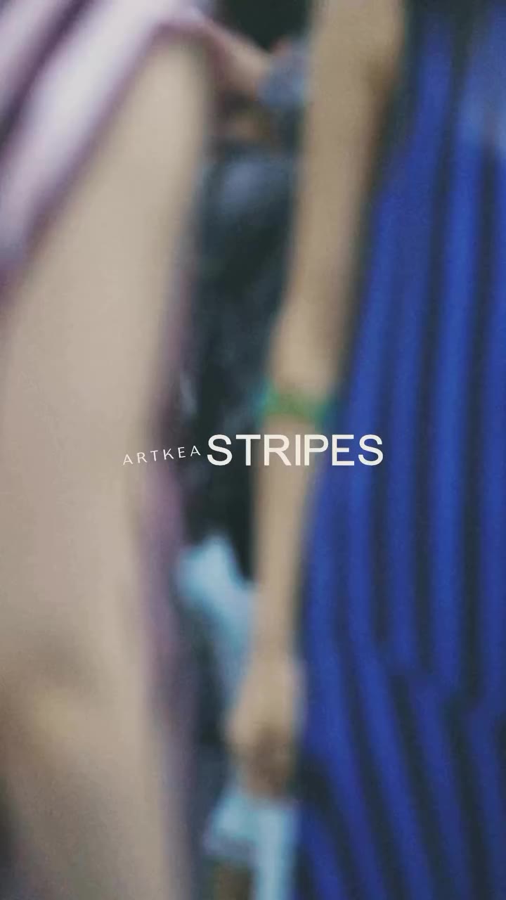 A night in stripes, after five. From the first walk to the final look, After…