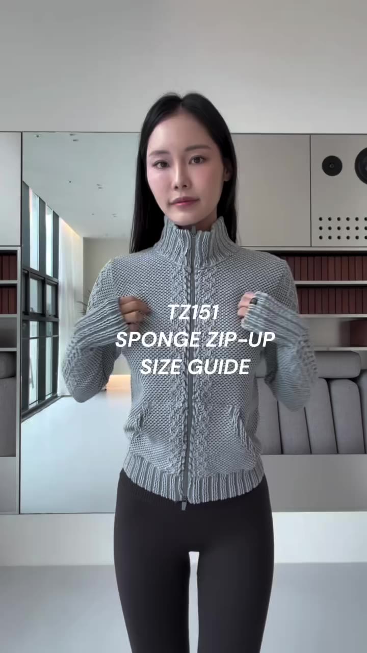 TZ151 SPONGE ZIP-UP SIZE GUIDE 잇존의 FW 시즌 베스트 아이템, SPONGE ZIP-UP을 3가지 사이즈로…