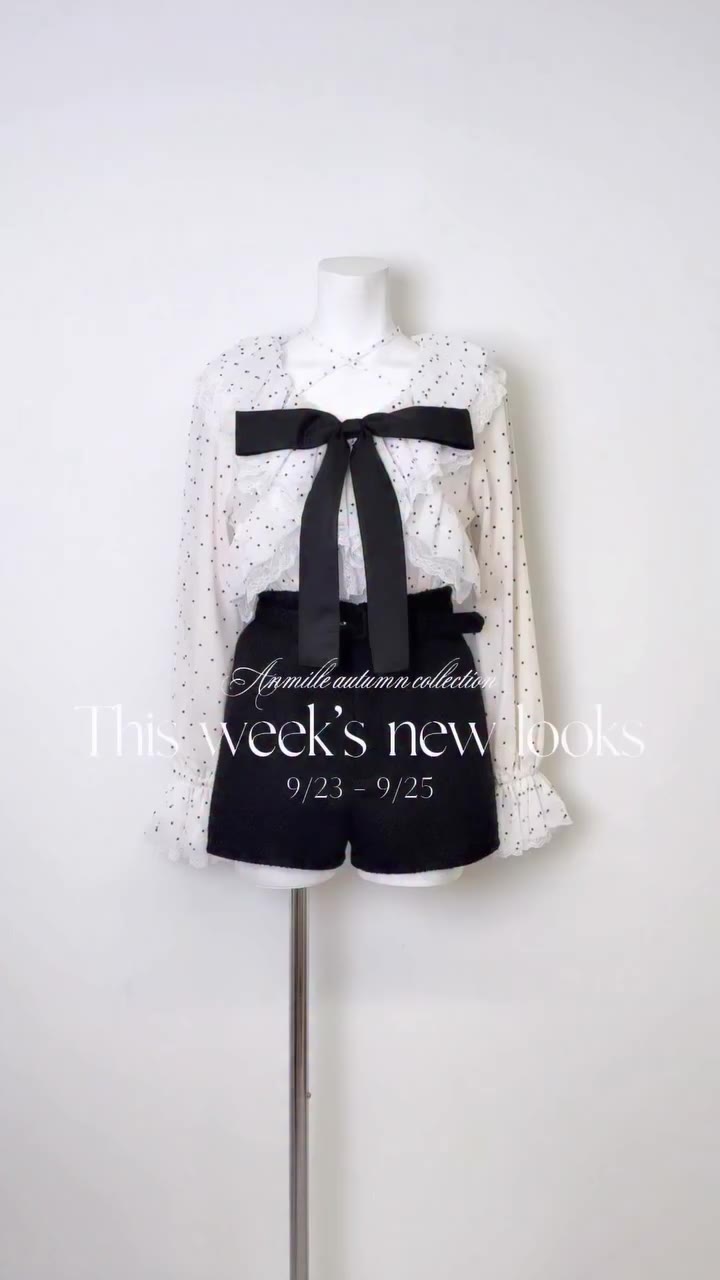This week new arrivals 9/23・9/25発売の新作アイテム🤍 #アンミール #anmille