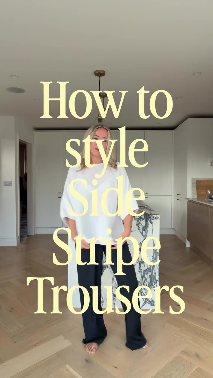 One pair of trousers, two completely different looks ✨ I LOVE a versatile…