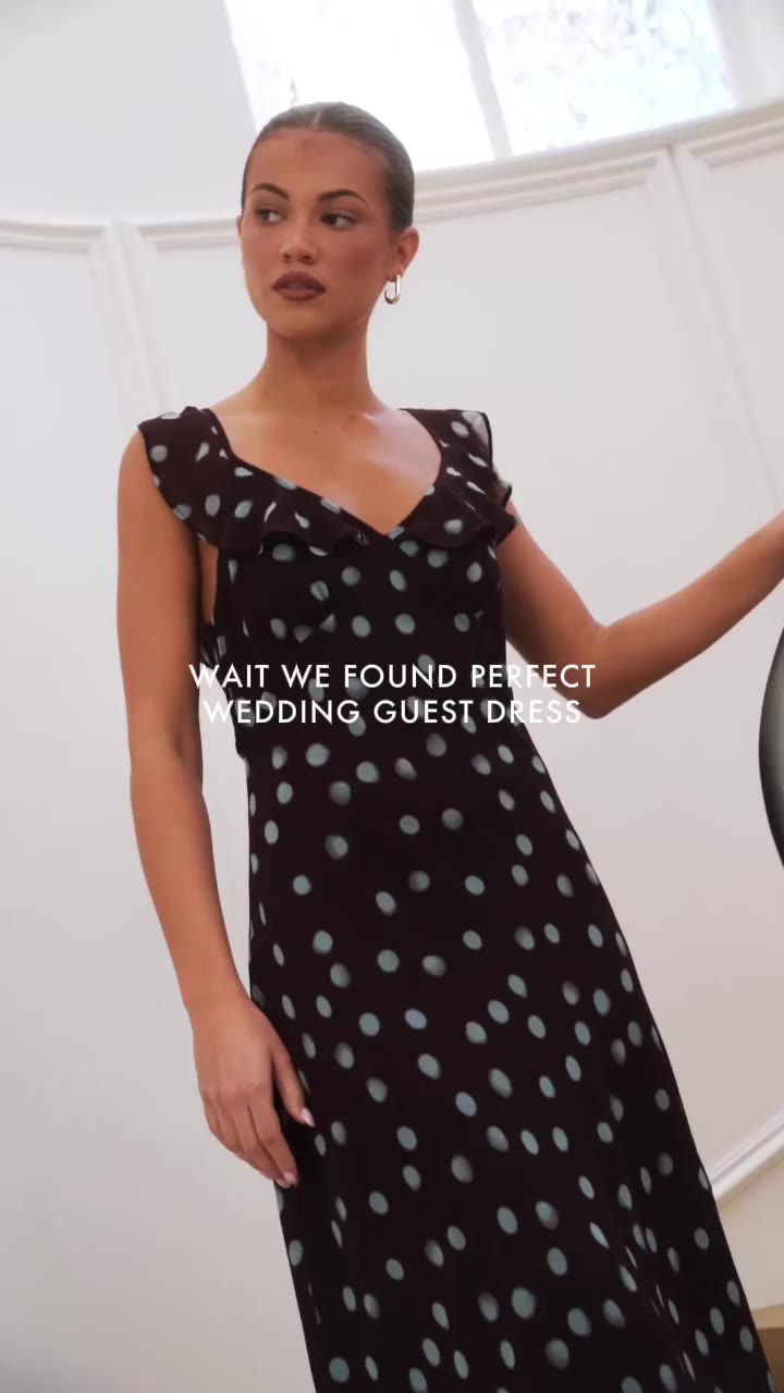 The wedding guest dress you'll actually want to wear again 🤎 The Joyous in…