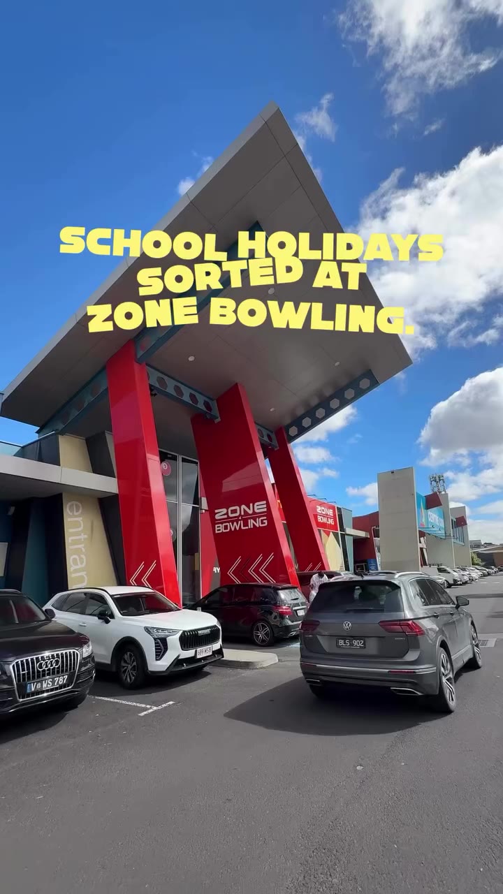 School holiday survival mode: ACTIVATED 🎳😂 With three kids to entertain…