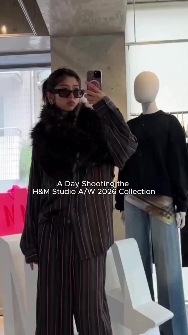 “H&M Studio A/W 2026 Collection” H&M Studioから、自分らしいスタイルを貫く女性たちへ向けたコレクションが9/24（木…