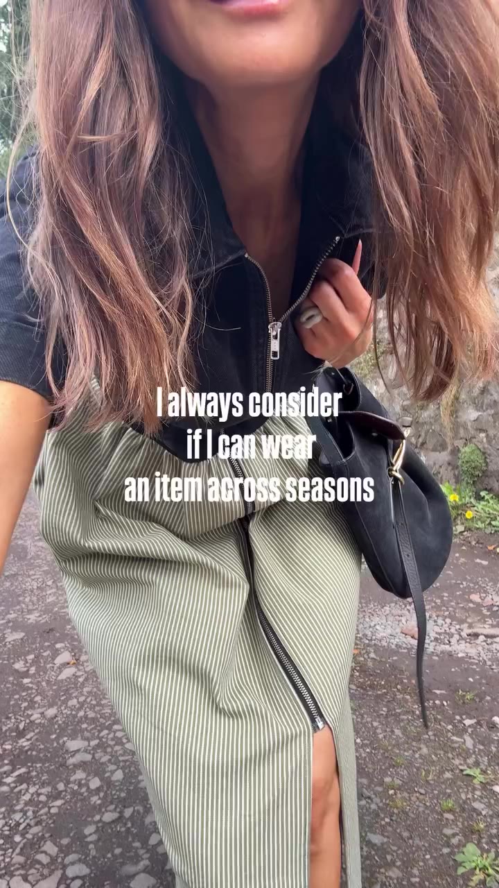 Ad A special dress I can style now and into Autumn/Winter from slow fashion…