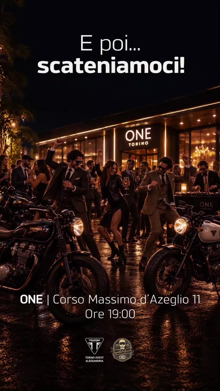 Buongiorno Dappers 🏍🎩🛵🍸🌃!!!!!! Siete pronti a far rombare le vostre moto…