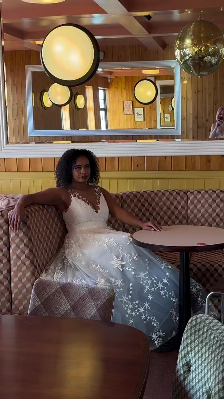 Our Vegas wedding dress design. Available in ANY colour & ANY size ❤️ Model…