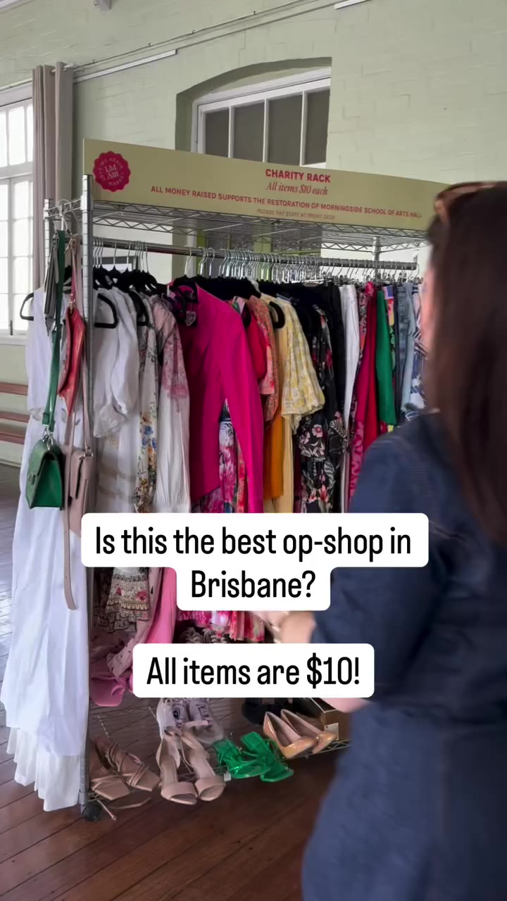 We’re calling it 🔥 Shop our charity racks at Morningside and Milton this…