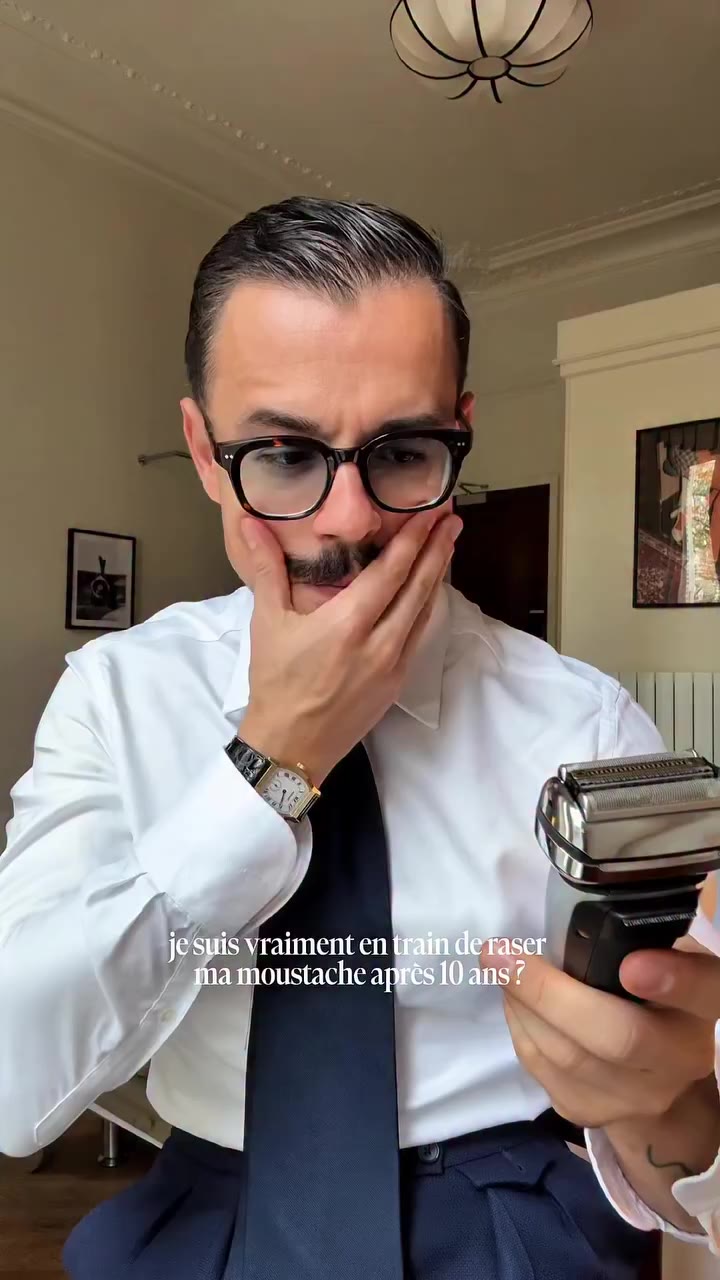 ma moustache mérite le meilleur … et le meilleur se trouve chez @braun_france…