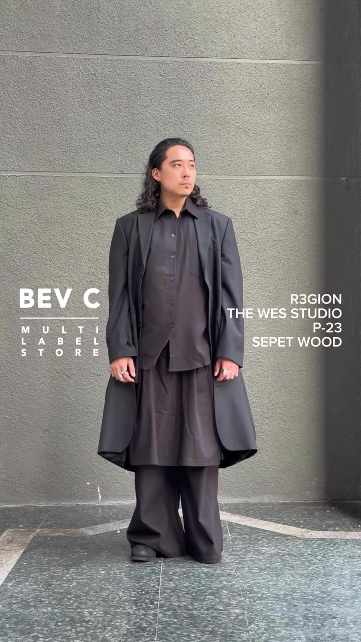 [ KAWAN KAWAN STYLING GUIDE ] -Double Blazer Coat from R3GION -Gender Neutral…