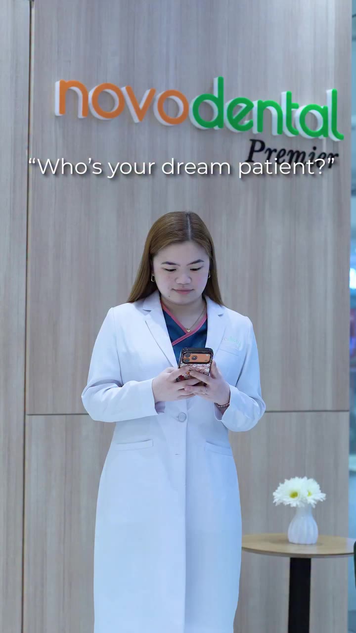 Novodental’s dream patient? You, sitting and watching this on your phone. 🫵✨…