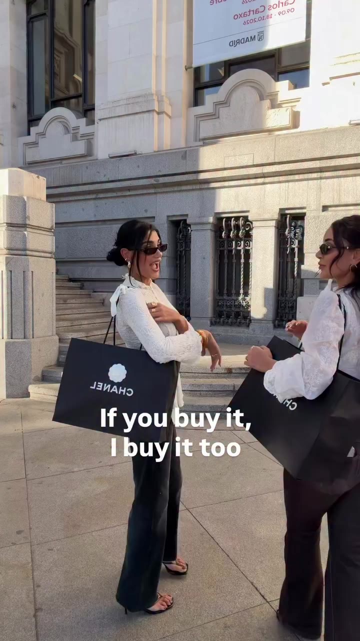 Besties who shop together the new @chanelofficial launch #chanelunboxing