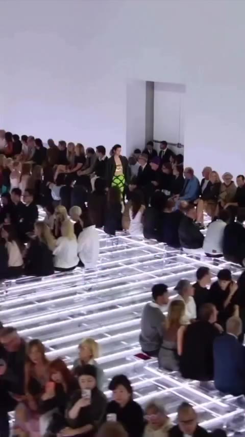 Prada spring summer 2027 show with Beauïse Genç, Frauke Nijs, Lauren Huyskens…