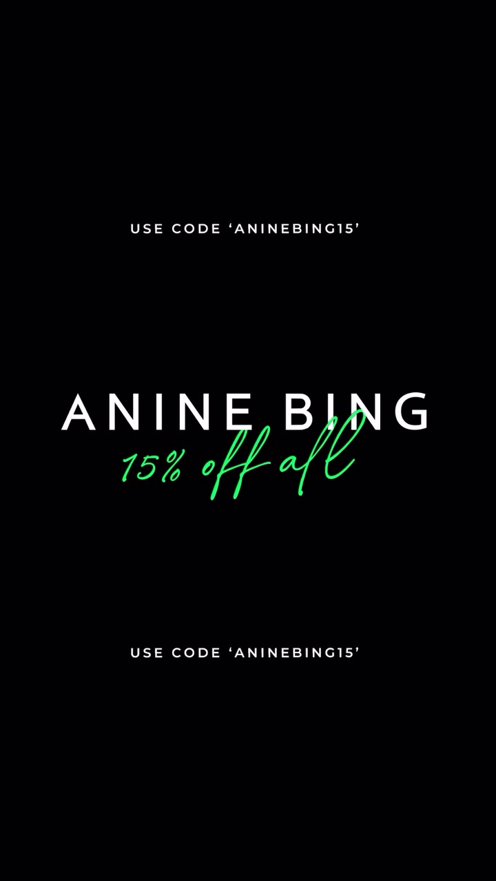 15% OFF ALL ANINE BING 💚 From bold graphic tees and sweats to the latest…