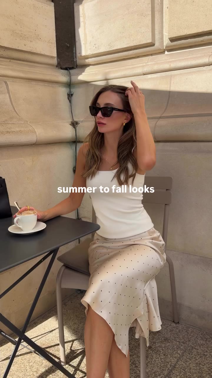 m favorite summer to fall outfits from @lilysilk 🤍 /Anzeige #LILYSILK…