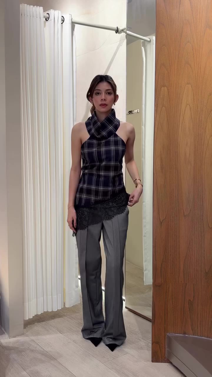 Added checkered patterns to your wardrobe, checked! ✨