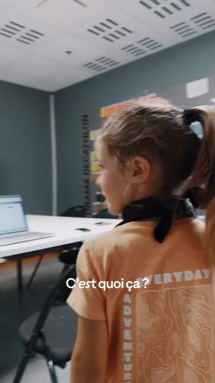 Now, a tour of the offices through Children’s Eyes. Some clouds in a bag…