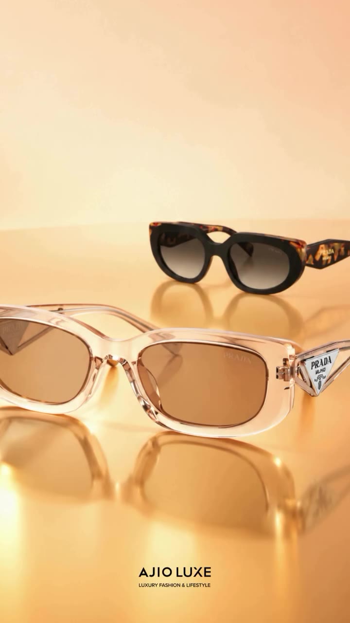 Prada eyewear does more than shield the sun — this season’s edit is all about…