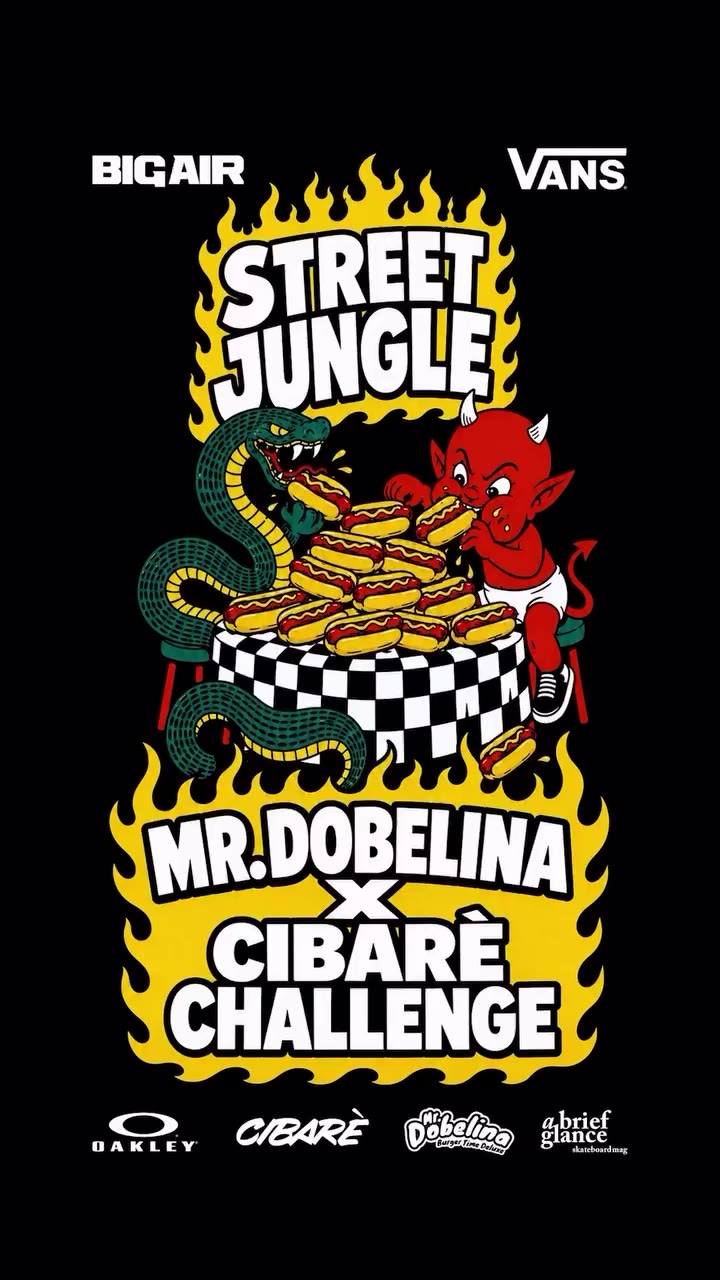 MR. DOBELINA × CIBARÈ CHALLENGE. 10 × 10 × 10. 10 hot dogs. 10 minutes. 10…