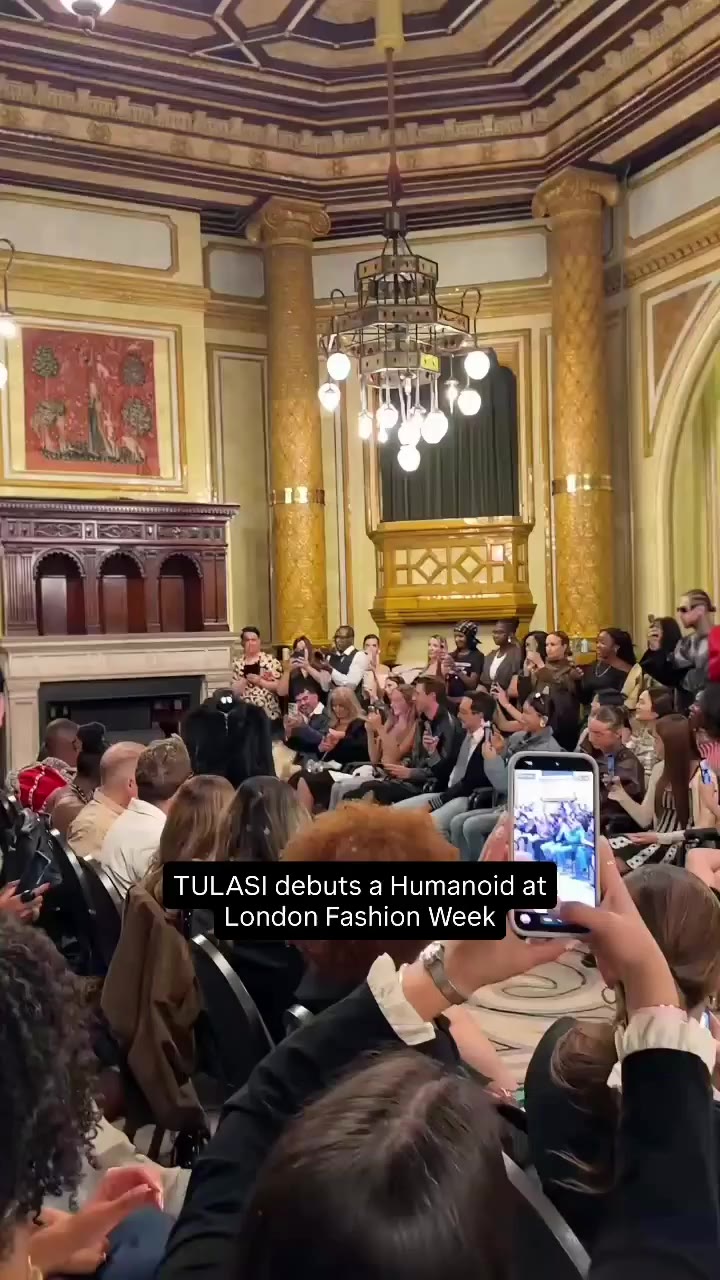 Humanoid debuts at @TULASIofficial SS/AW27 Omnia Vanitas Runway 🖤