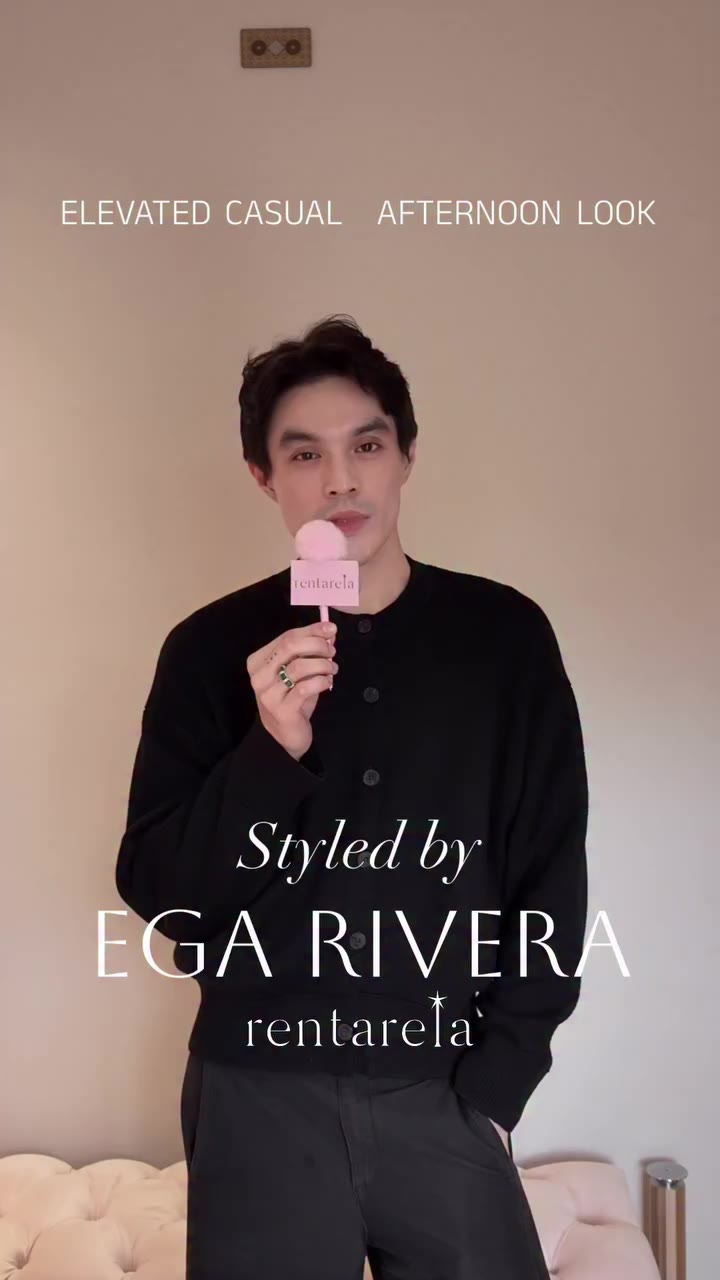 Curated by @egarivera For afternoons that require a little more than casual…